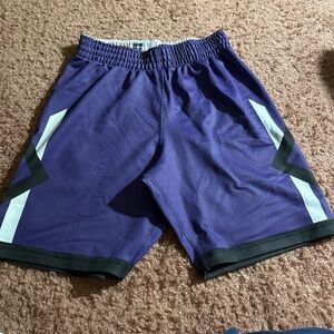 Men's Purple Athletic Shorts